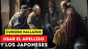 ¿Por qué los japoneses no utilizan el nombre de pila?