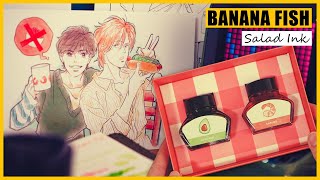BANANA FSIH] salad ink ＆ illustration card set for Ash