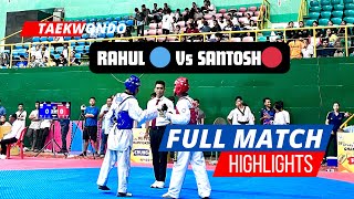 Taekwondo senior u-54 kg full aggressive fight🔥🔥