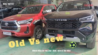 Old Hilux 2023 vs New Hilux 2026 Comparison Video India #oldhiluxvsnew #newhilux2026  #Pickuptruck 