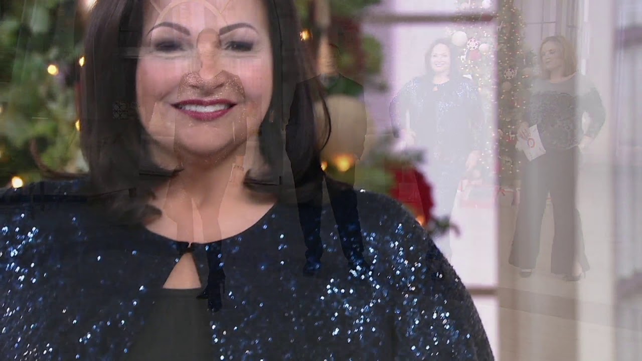 qvc sequin jacket