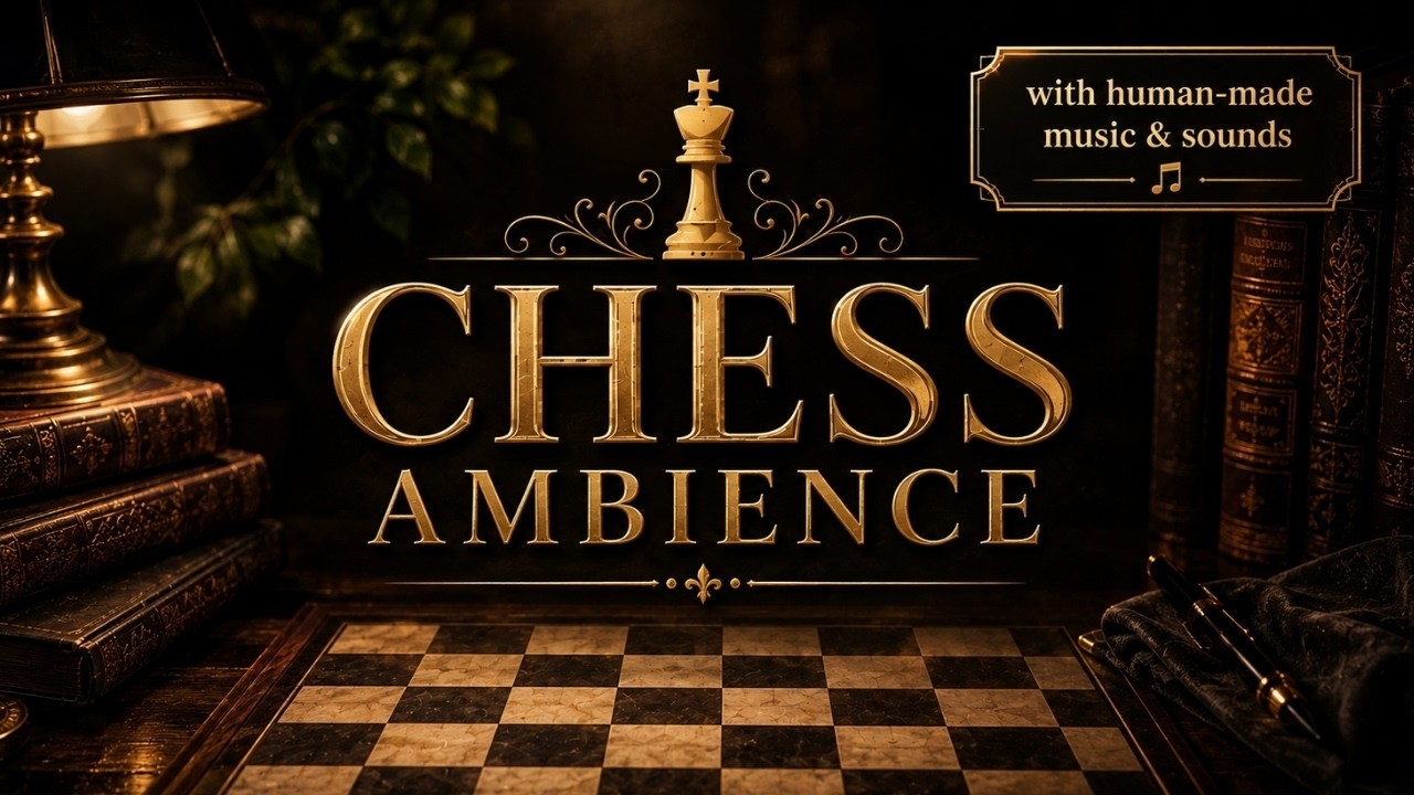 ♟Chess Ambience | Slow Jazz Music with Game Tips to Play & Relax