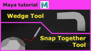 Maya tips & tricks - Snap Together Tool & Wedge Tool