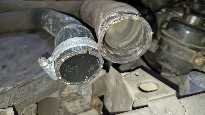 How to fit new Coolant radiator Hoses which are too tight.