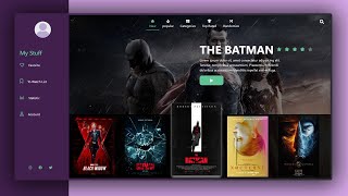 Build a Movie Landing Page Website Using HTML And CSS