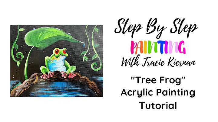 How To Paint A Tree Frog - Acrylic Painting Tutorial