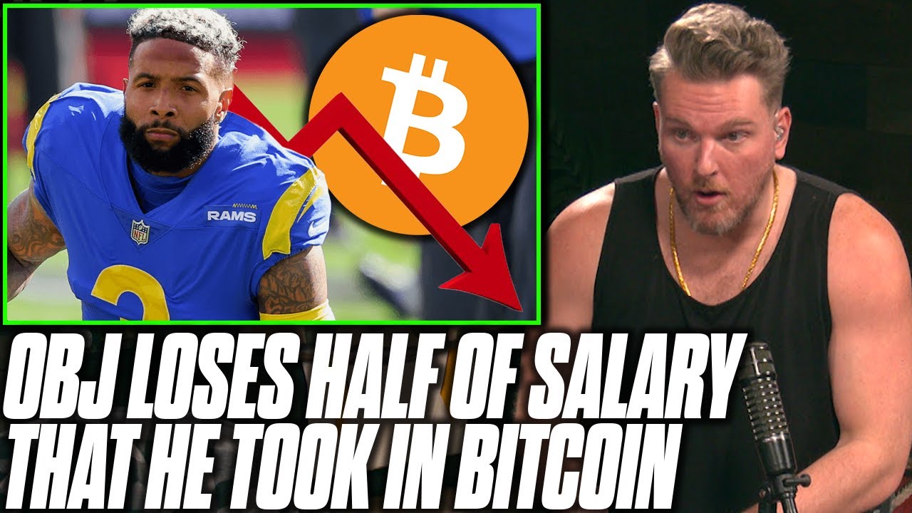 Odell Took His Rams Salary In Bitcoin And Has Lost Almost Half The Money..  | Pat McAfee Reacts