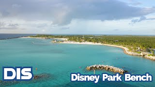 Castaway Cay Disney Park Bench