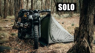 My Solo Moto Camping Setup 2023