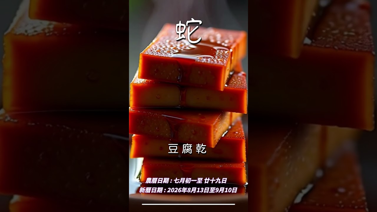 農曆七月吃好招財好運十二生肖 #十二生肖 #算命 #命理 #財運 #玄學 #運勢 #好運 #風水#foodie #招財 #旺運 #好吃 縮圖