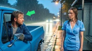 Kind Poor Single Dad Picked Up a Nurse In The Rain - He Had No Idea She Was An Undercover Cop.