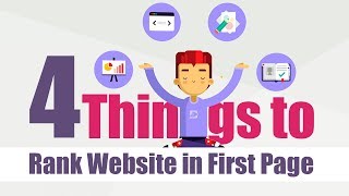 How to Rank Website on First page? 4 important Factors for SEO