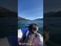 Patagonia, bote y nuestro perro lilo