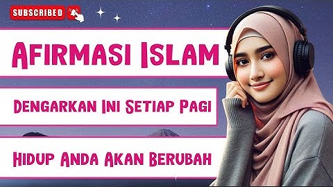 Dengarkan Ini Setiap Pagi: Afirmasi Islami Penarik Rezeki #AfirmasiIslamipagi #fyp