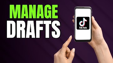 How to Manage TikTok Drafts (Edit, Post, & Delete) - Full Guide