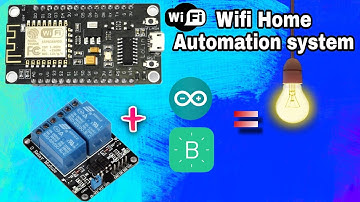 Wifi Home automation system with NODE MCU ESP8266 and Blynk