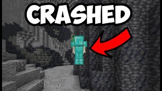 Minecraft But if I Die, I Crash