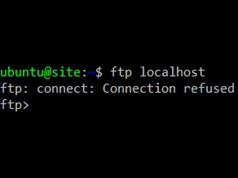 ?‍? ftp localhost connection refused