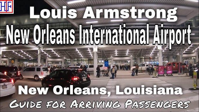 The New Louis Armstrong International Airport Terminal (MSY) - New Orleans  Louisiana 