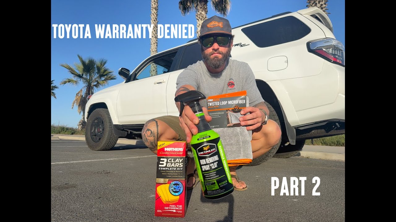 You Were Right — Iron Remover Fixed My Truck Paint! | Toyota 4Runner 5th Gen White Paint