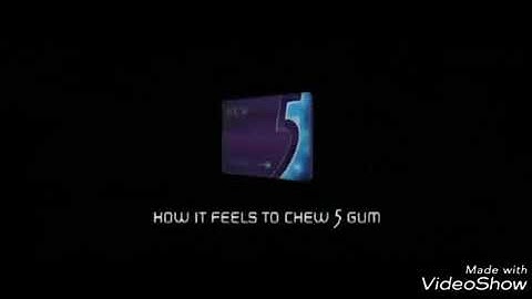 How it feels to chew 5 gum Try not to laugh challenge. #1