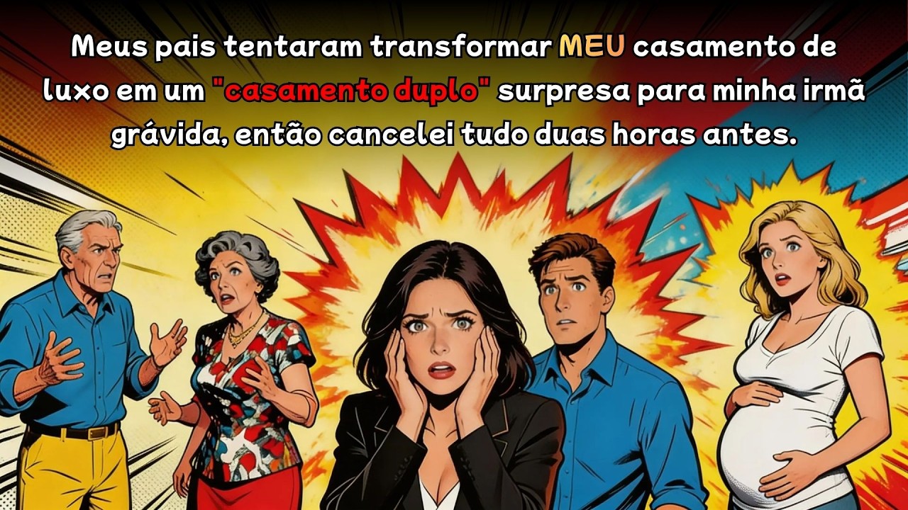 Meus Pais Tentaram Transformar Meu Casamento De Luxo Em “Casamento Duplo” Surpresa Pra Irmã Grávida.