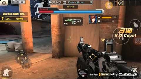 Tập kích: aa-12 lv5 ăn butcher dễ dàng