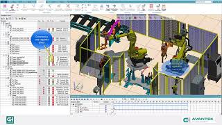 Virtual Commissioning CEE Mode - Tecnomatix Process Simulation