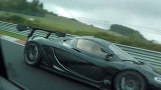 Overtaken by a mclaren xp1-lm on the ...