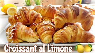 CROISSANT AL LIMONE 🥐 SOFFICI E SFOGLIATI 🥐 Lemon Croissant