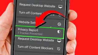 How to Remove Privacy Report from Safari Homepage iPhone | Remove Privacy Report from Safari iOS 16