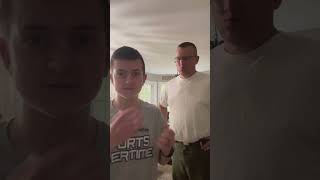 Democratic Scholarship Prank on my Dad!!!!