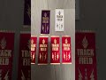 Track and field ribbons?!?! #checkacola #sports #awards #skills #track #racing #shorts