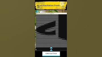 PlayStation Prank with Curl Command! | ascii.live Fun Trick #shorts #windows