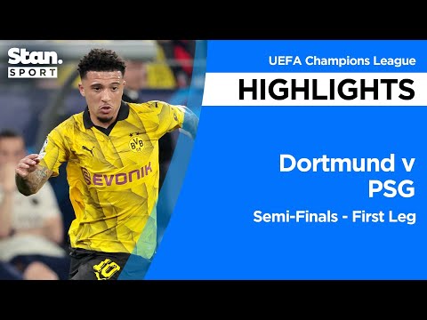 Borussia Dortmund v PSG Highlights | 2023-24 | UEFA Champions League