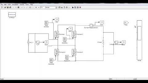 Single Phase Full Wave Controlled Rectifier MATLAB Simulation | Power Electronics Simulation |