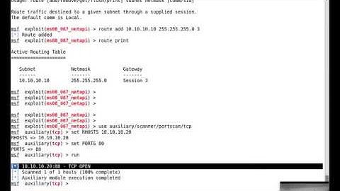 Metasploit Framework Expert Part 13   Port Forwarding as part of Post Exploitation   YouTube 2