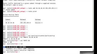 Metasploit Framework Expert Part 13   Port Forwarding as part of Post Exploitation   YouTube 2