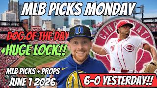 MLB Picks Today Monday 6/1/2026 | Free MLB Best Bets, Player Props, and Predictions
