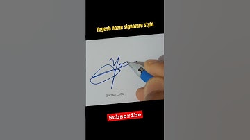 Yogesh name signature style