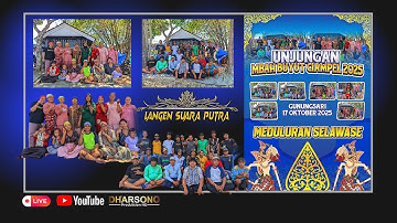 🔴[LIVE SIANG] PAGELARAN WAYANG PURWA LANGEN SUARA PUTRA | UNJUNGAN BUYUT CIAMPEL PERIODE Th 2025