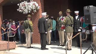 Ceremony honoring Mayor Bob Crowell