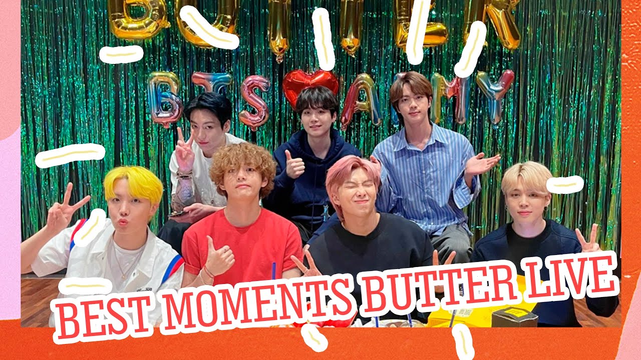 BEST MOMENTS BTS BUTTER VLIVE! YouTube