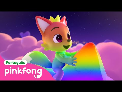Canção Estrelas Coloridas do Pinkfong | Canção de Cores|Pinkfong, Bebê Tubarão!Canções para Crianças