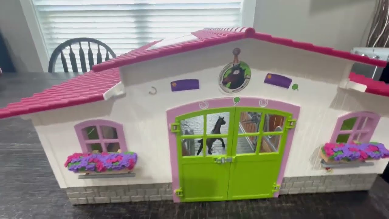 Schleich Farm World   96PC Horse Barn and Stable Playset, Farm Animal Toys for Girls and Boys Review