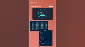 CSS Animation Login Form #shots #shortvideo #html #css