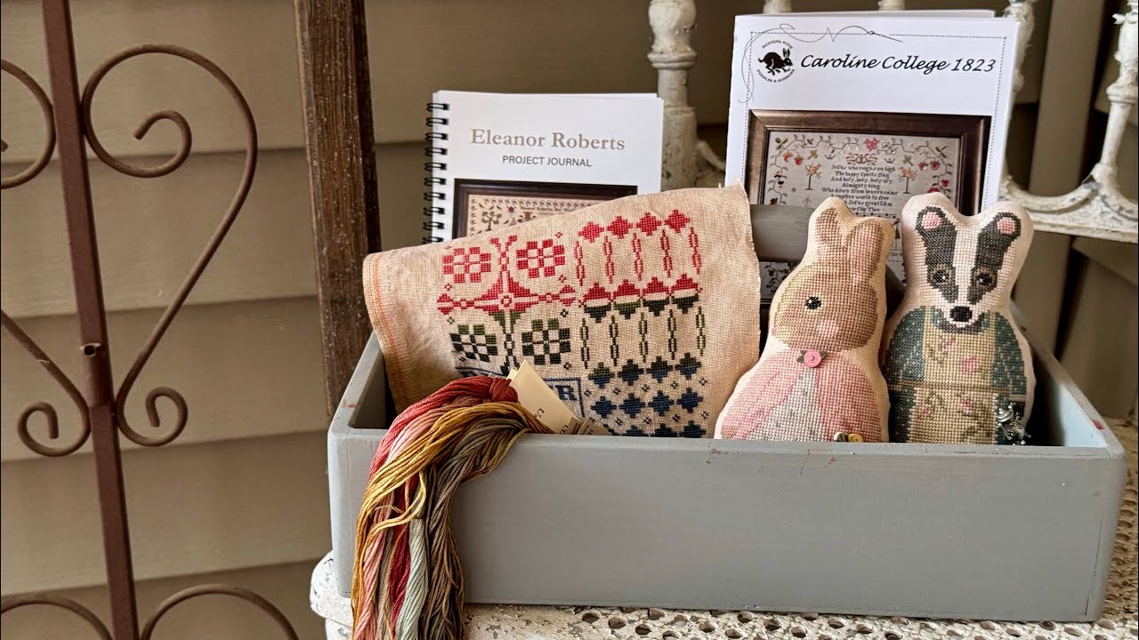 Lady Huzzah Presents - Floss Tube #21- “  Busy Times with Fun Things Ahead “