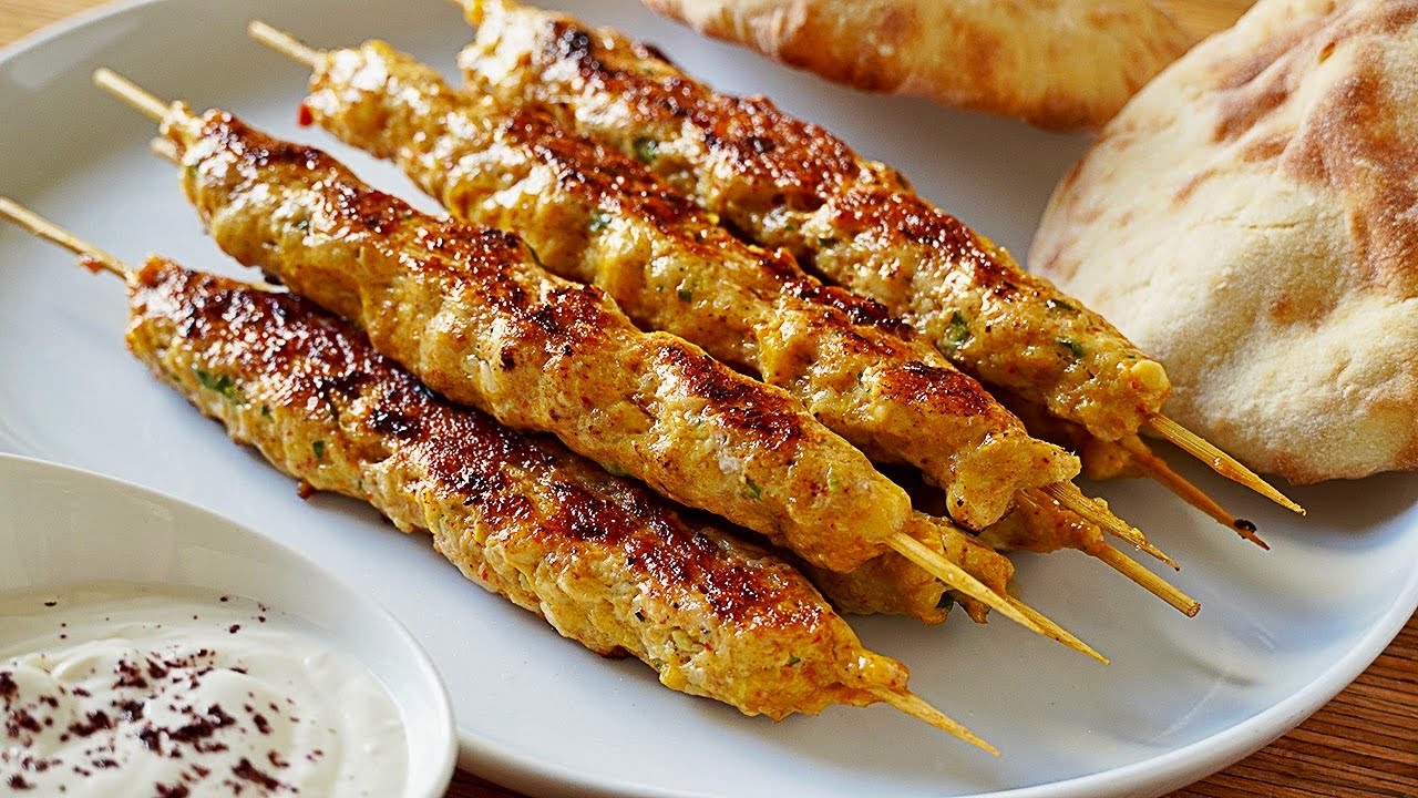 KEBAB DE POLLO CASERO