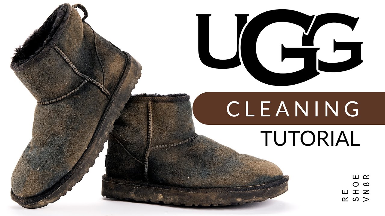 Step by step guide on how to clean UGGs