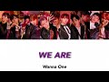 Gambar cover Wanna One  WE ARE  カナルビ